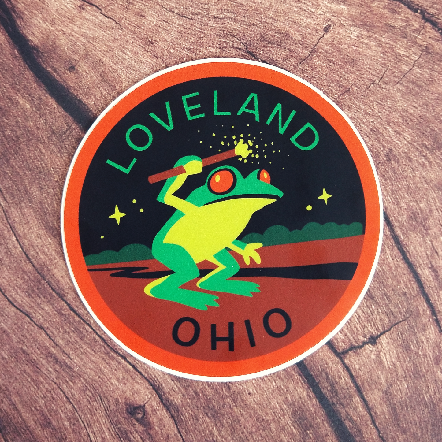 Loveland Frogman | Sticker