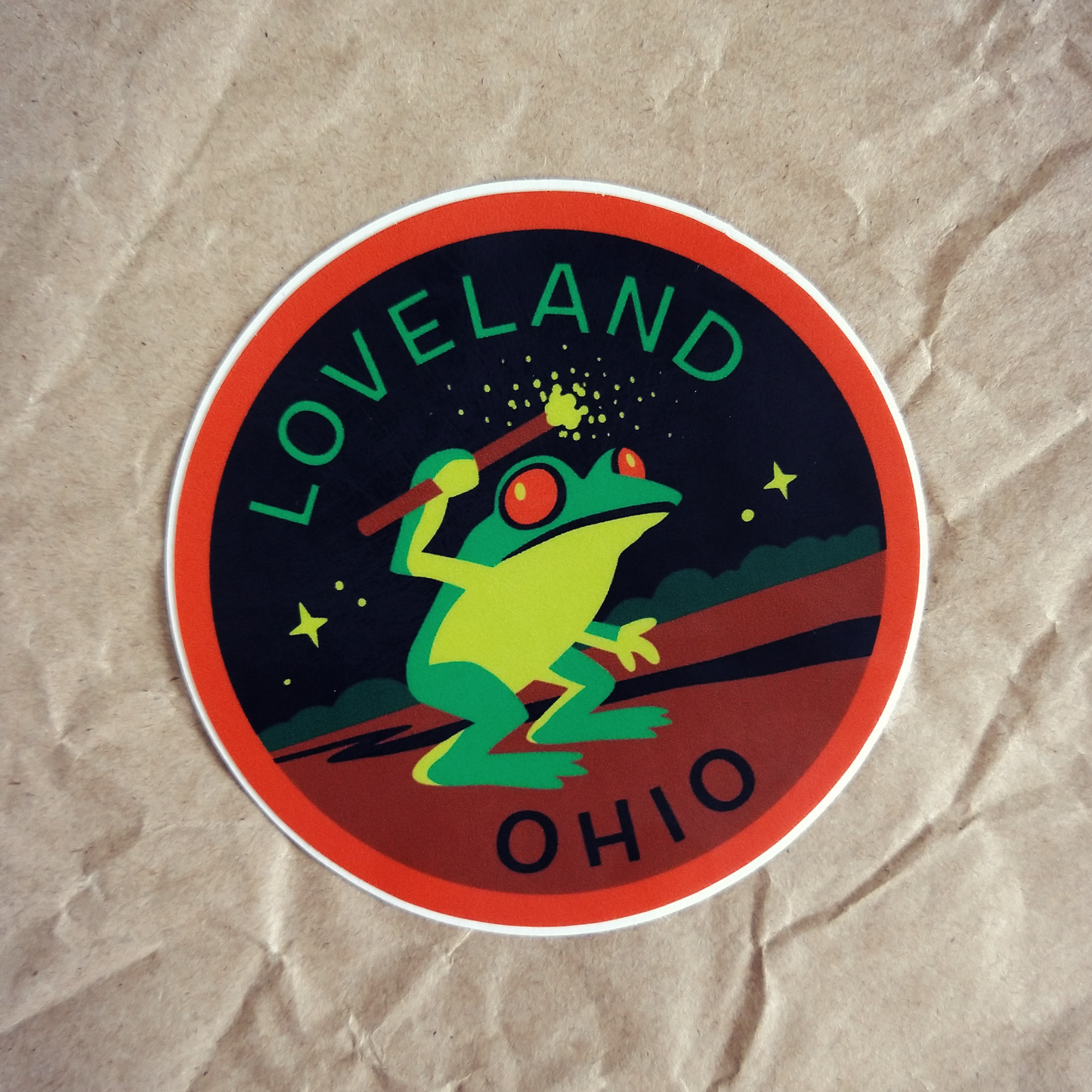 Loveland Frogman | Sticker