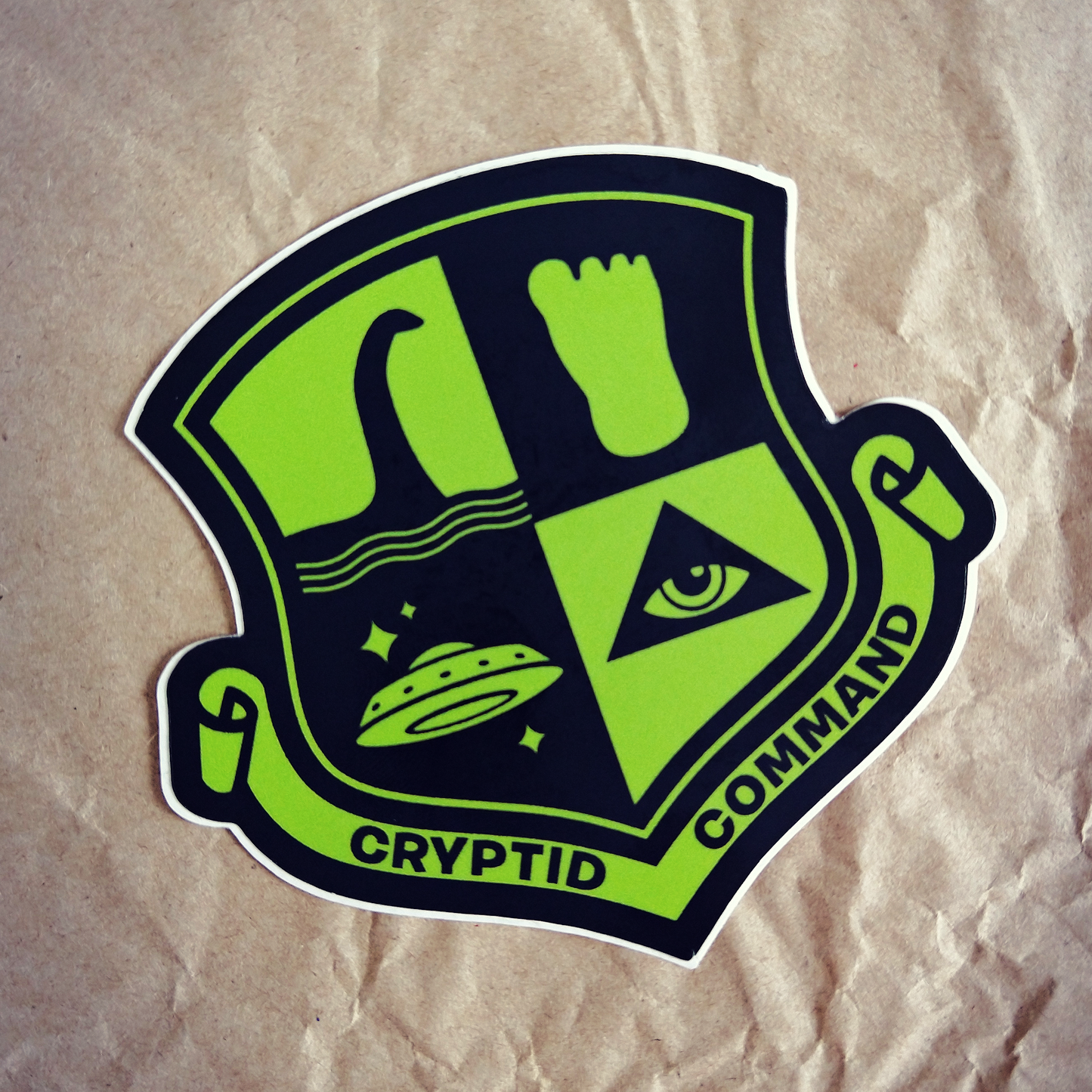 Cryptid Command | Sticker