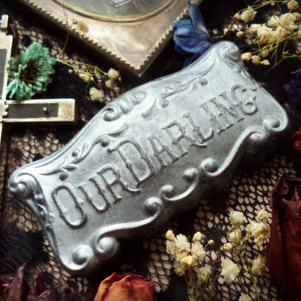 Our Darling Casket Plate Soap